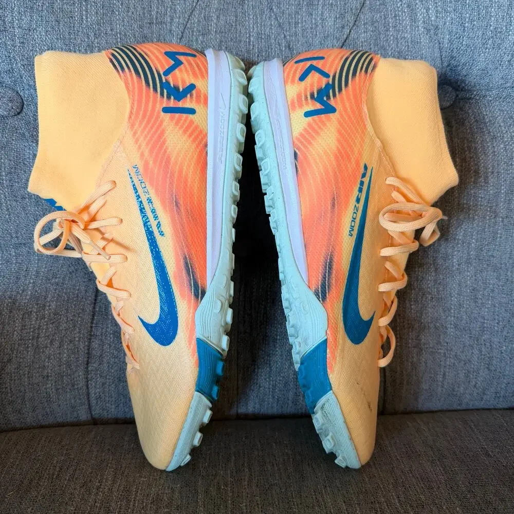 Nike Mens Mercurial Superfly 10 Academy Mbappe Turf Soccer Cleats Shoes 9.5